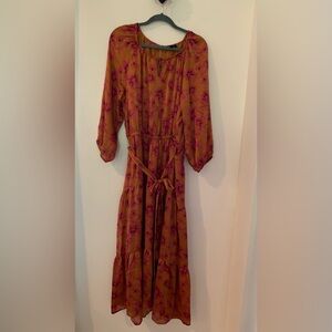 Jessica Simpson rust pink dress 3x